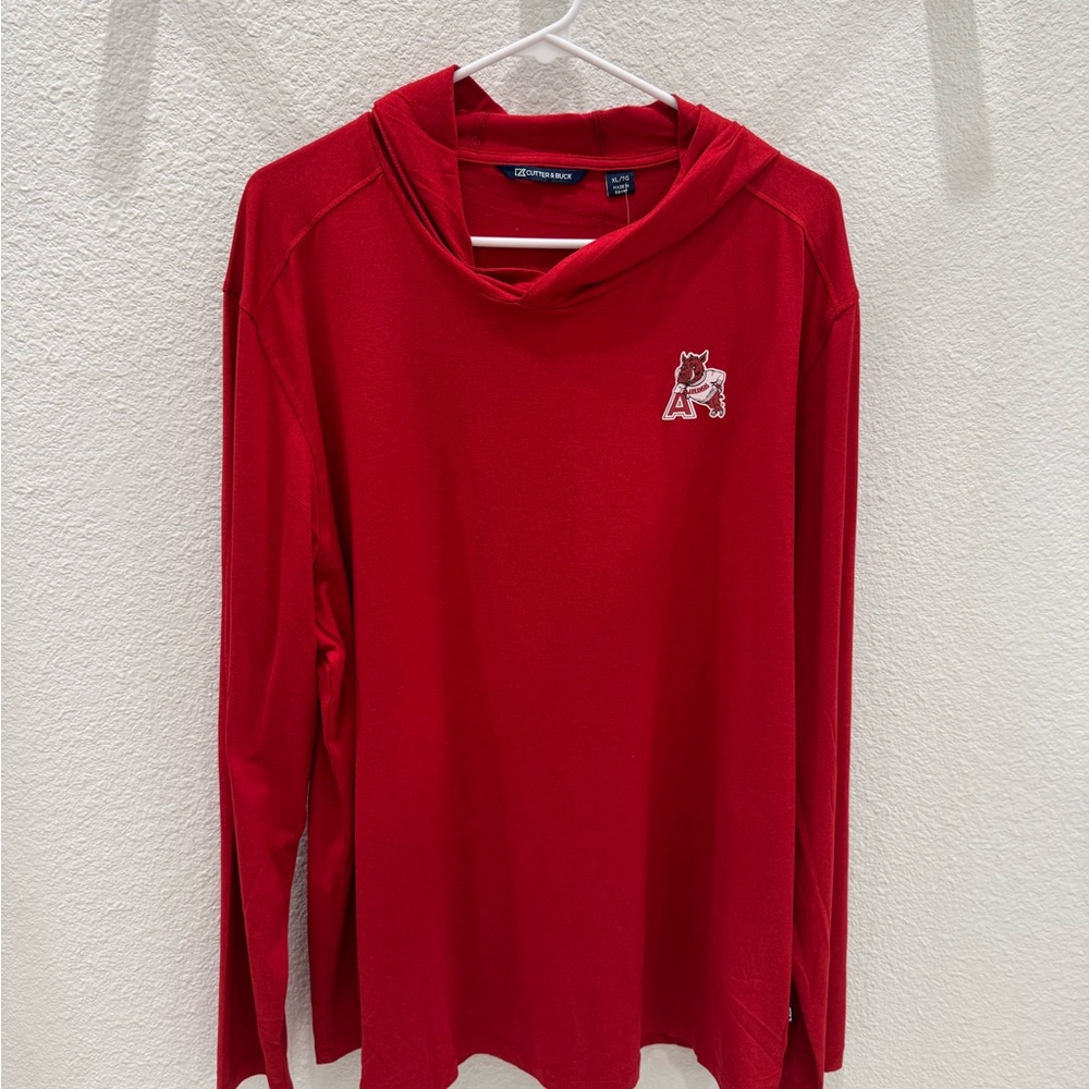 Arkansas Razorbacks Red Pullover Hoodie